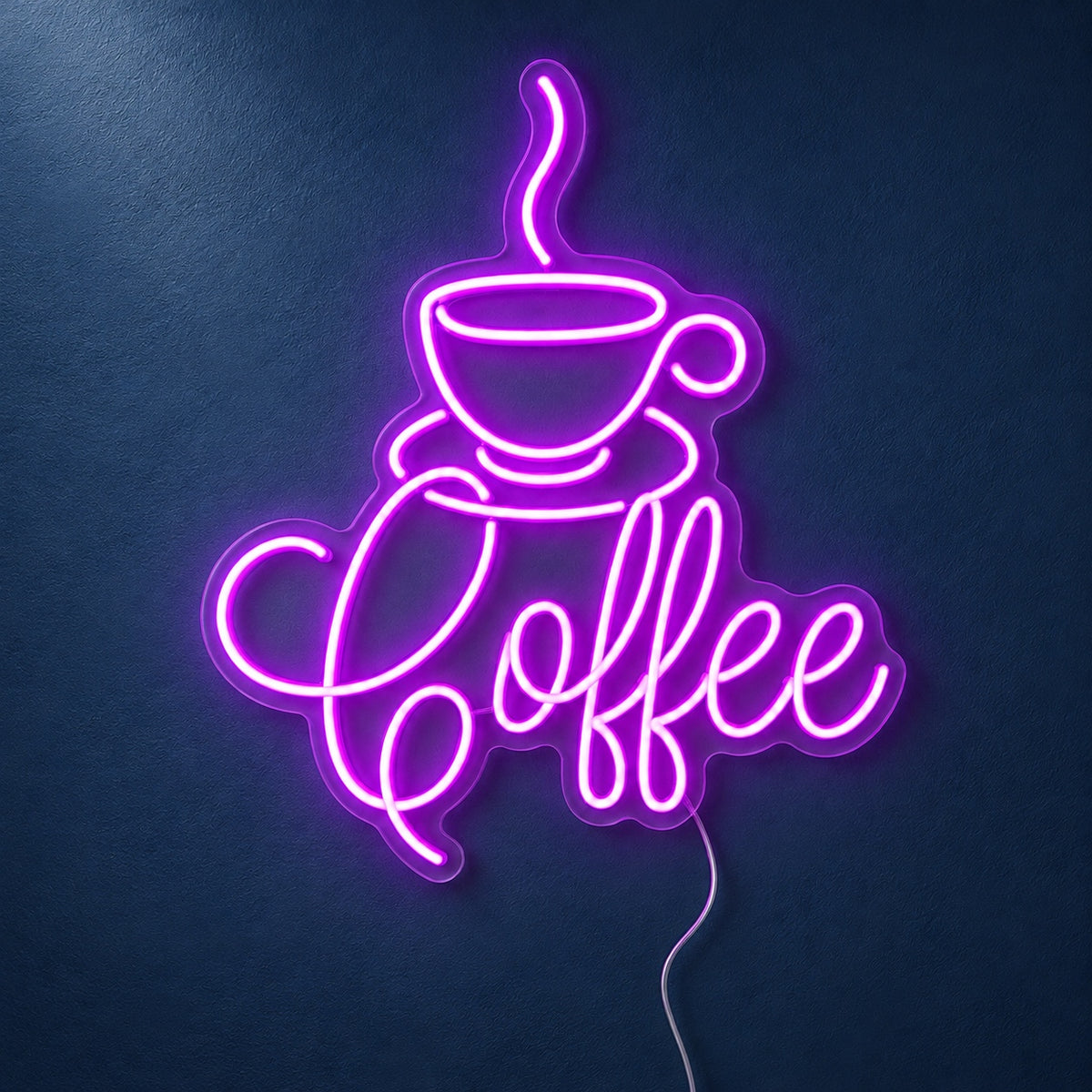 Coffee Bar LED Neon Sign, Cup Corner Badge - Shineneon