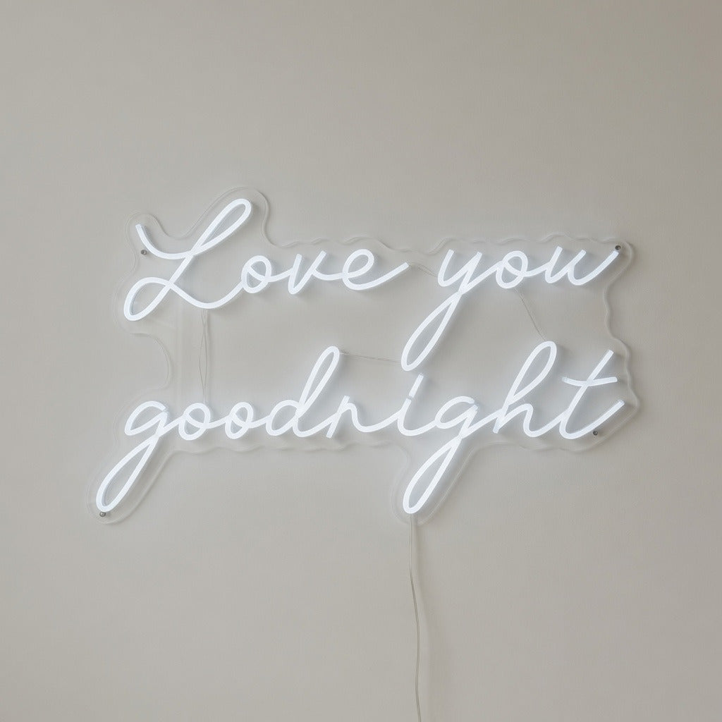 Love You Goodnight LED Neon Sign - Shineneon