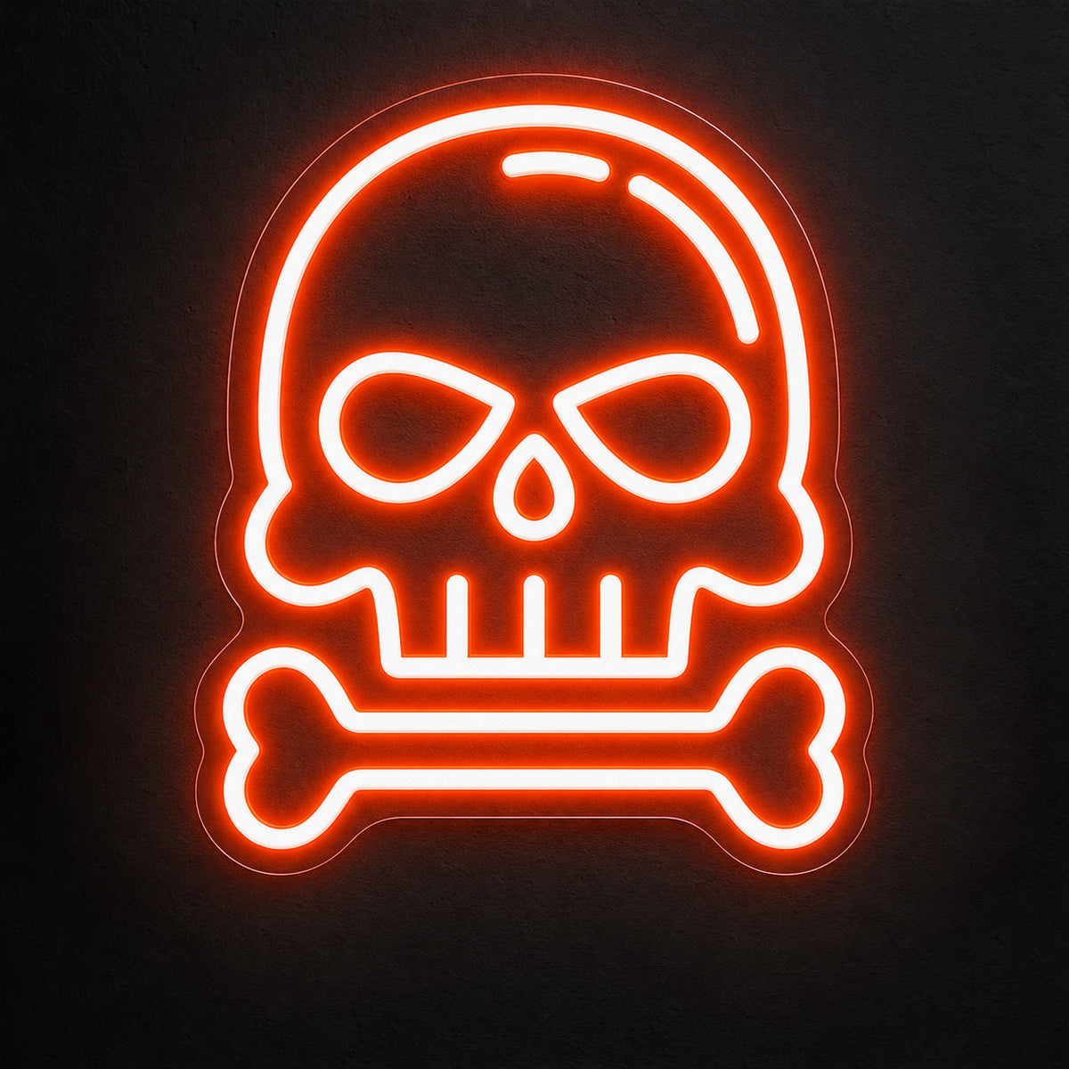 Skull Dangerous Goods LED Neon Sign - Shineneon
