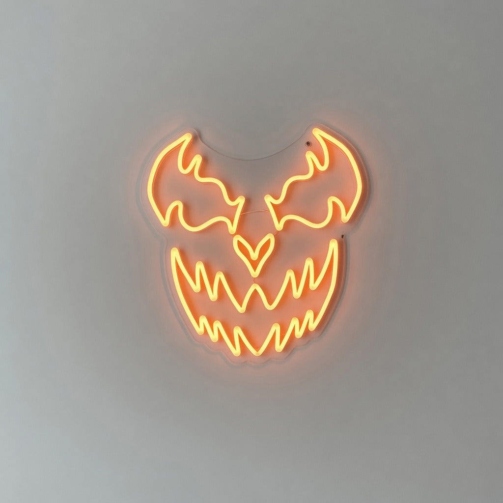 Scary Face Halloween LED Neon Sign - Shineneon