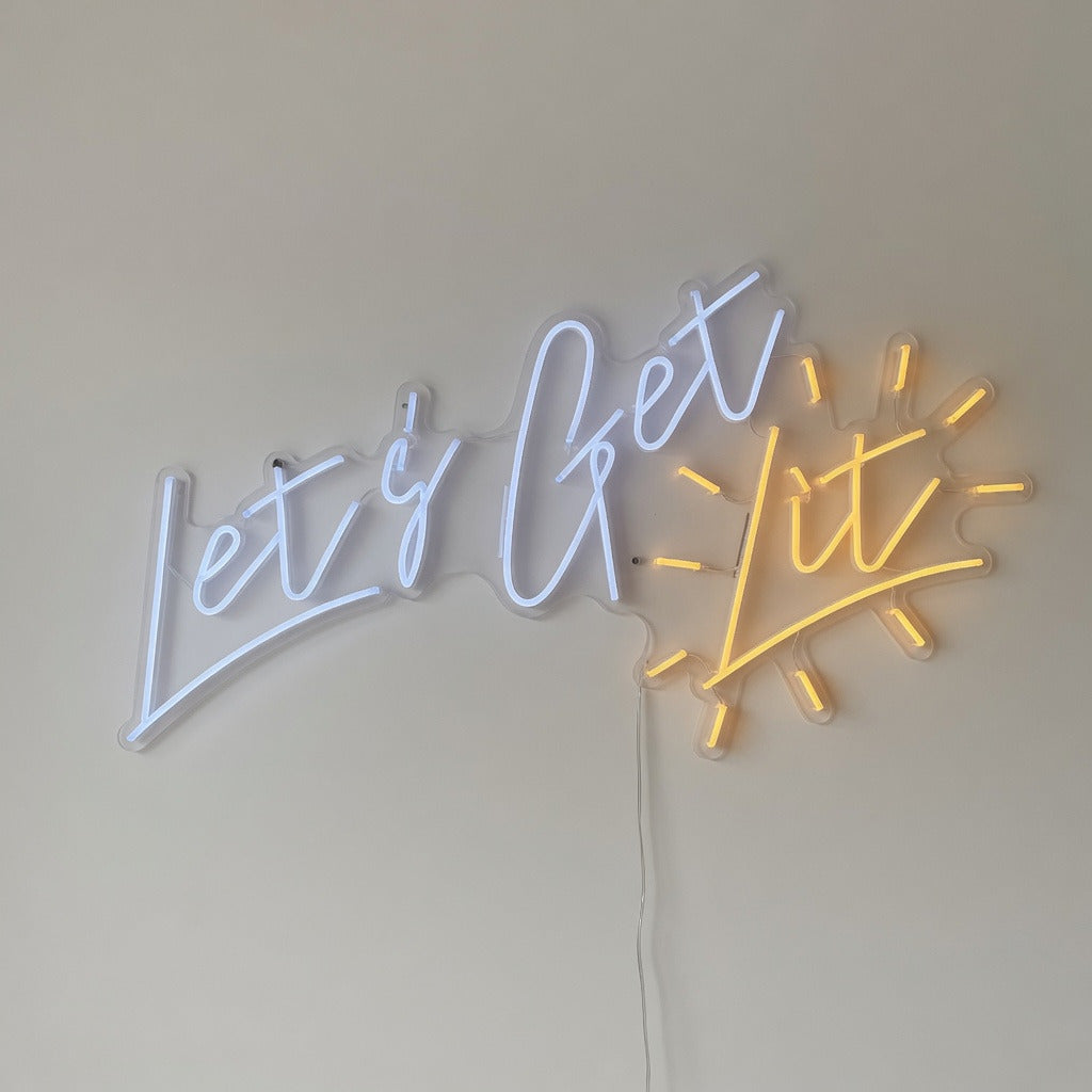 Let's Get Lit LED Neon Sign - Shineneon