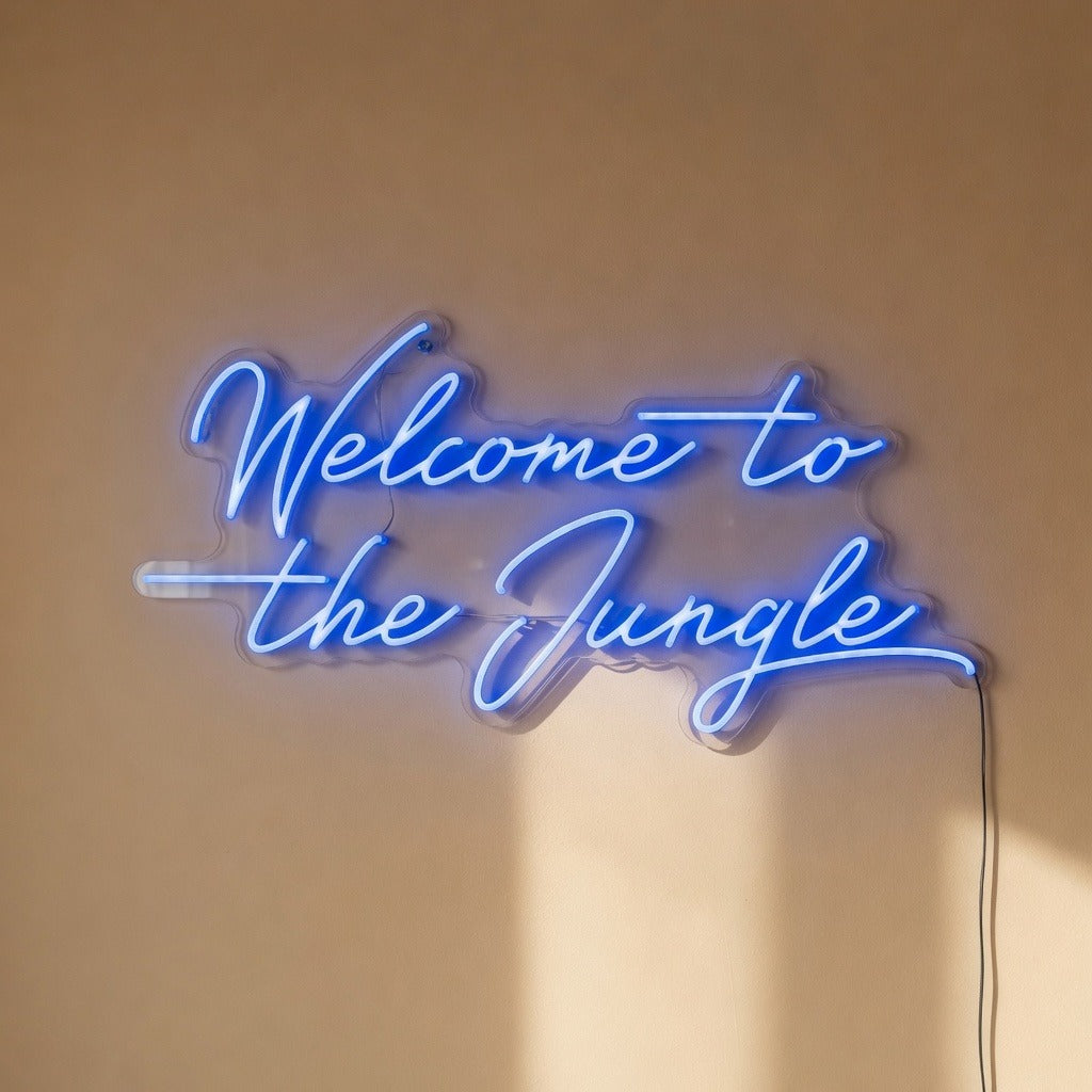 Welcome to the Jungle Neon Sign - Shineneon