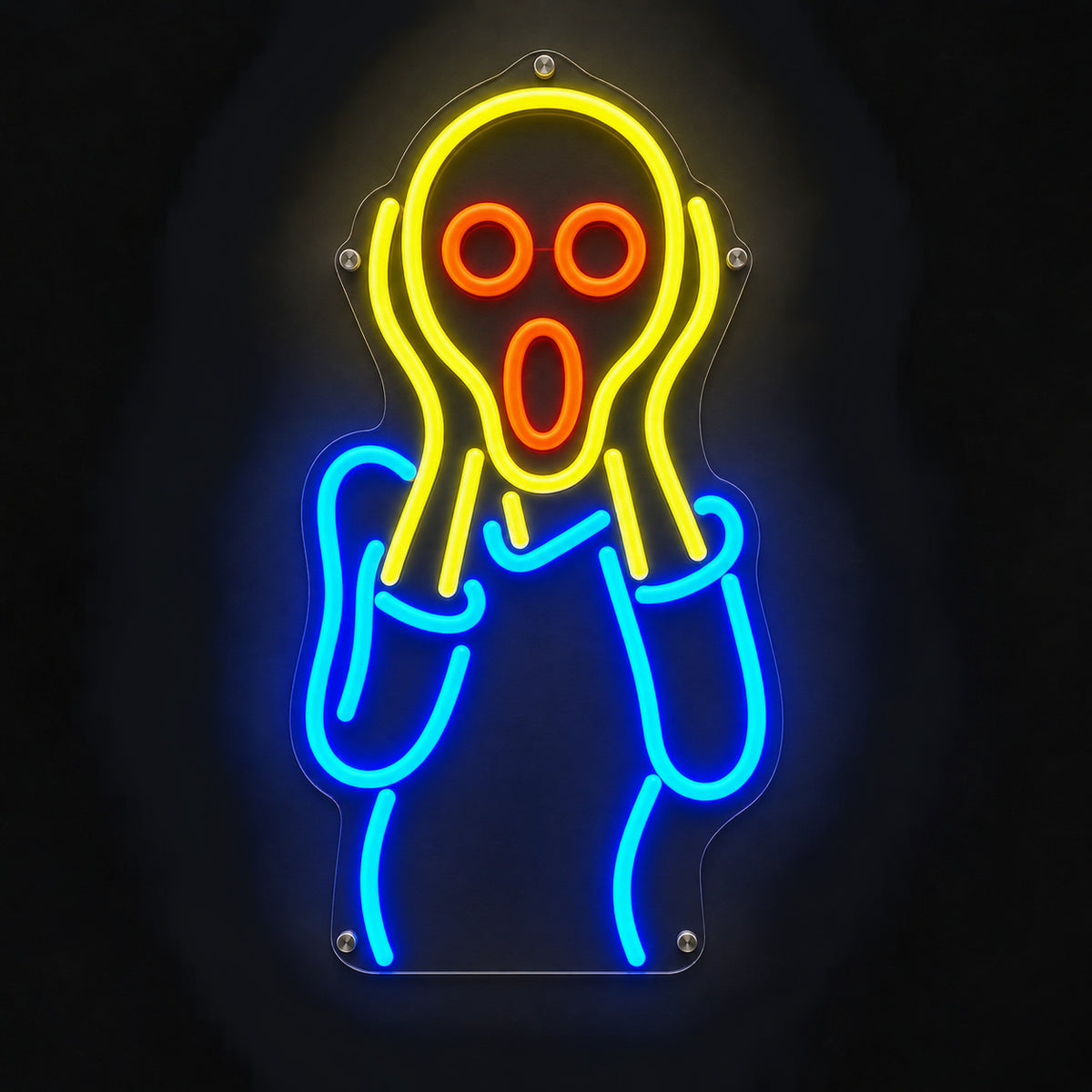 The Scream LED Neon Sign - Shineneon