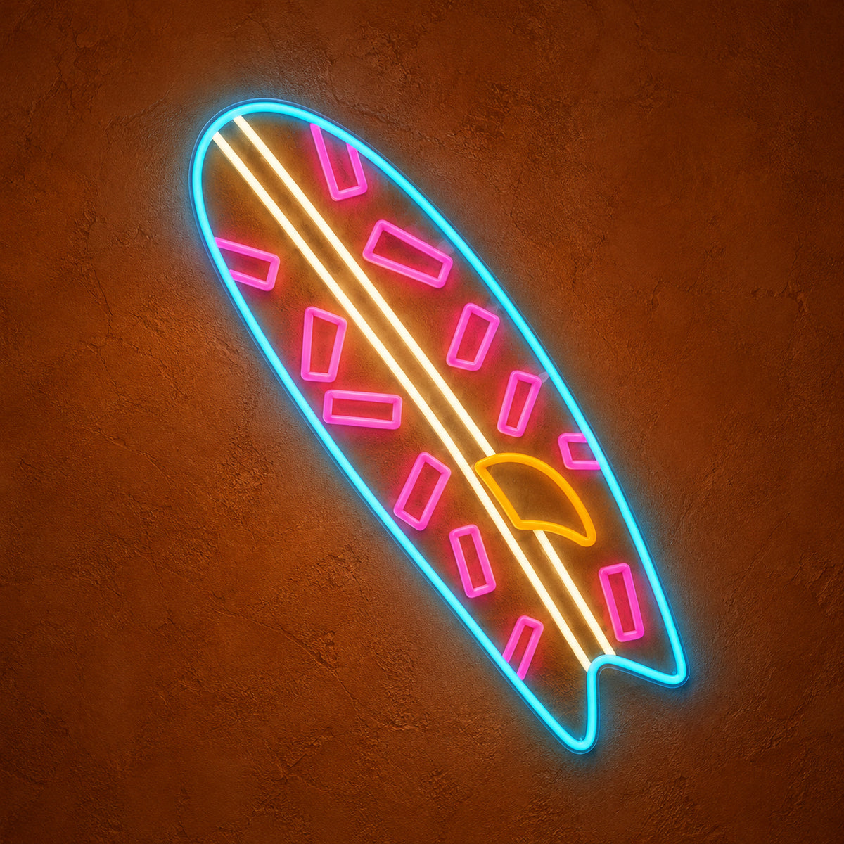 Surfing Board Neon Sign - Main Product Image
