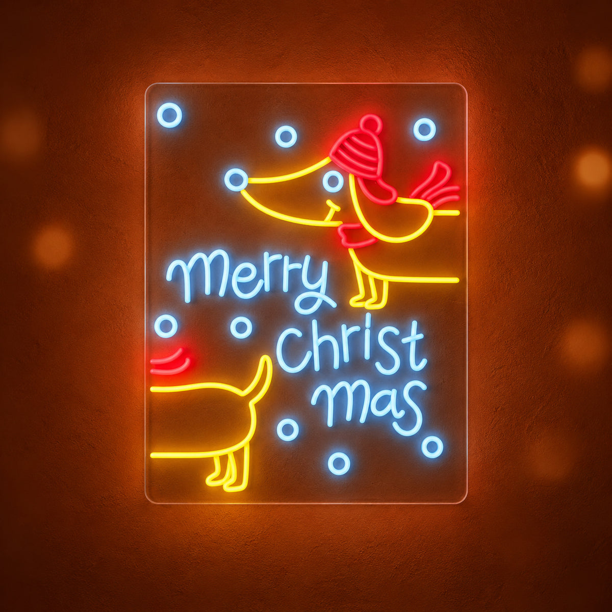 Sausage Dog Light-Up Neon Sign - Main Product Image