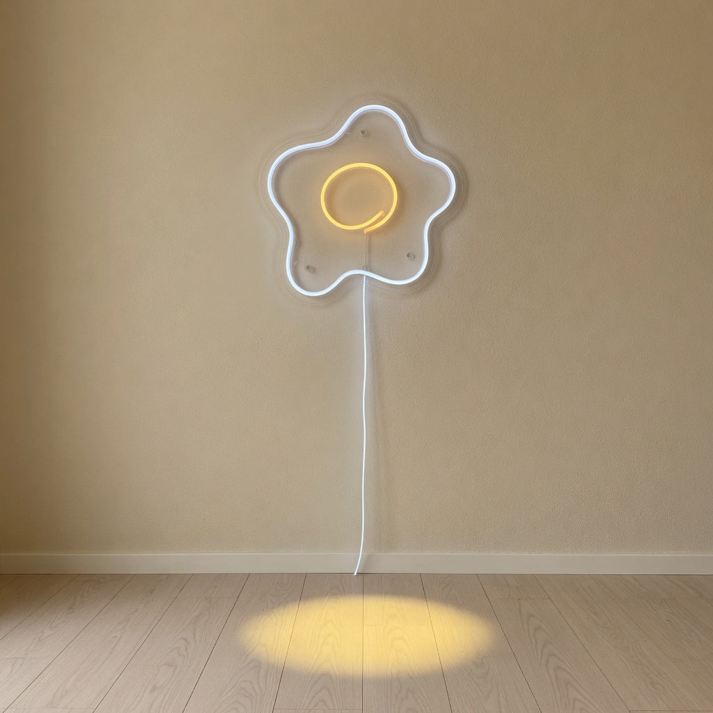 Fried Egg LED Neon Sign Dimmable Wall Light - Main Product Image