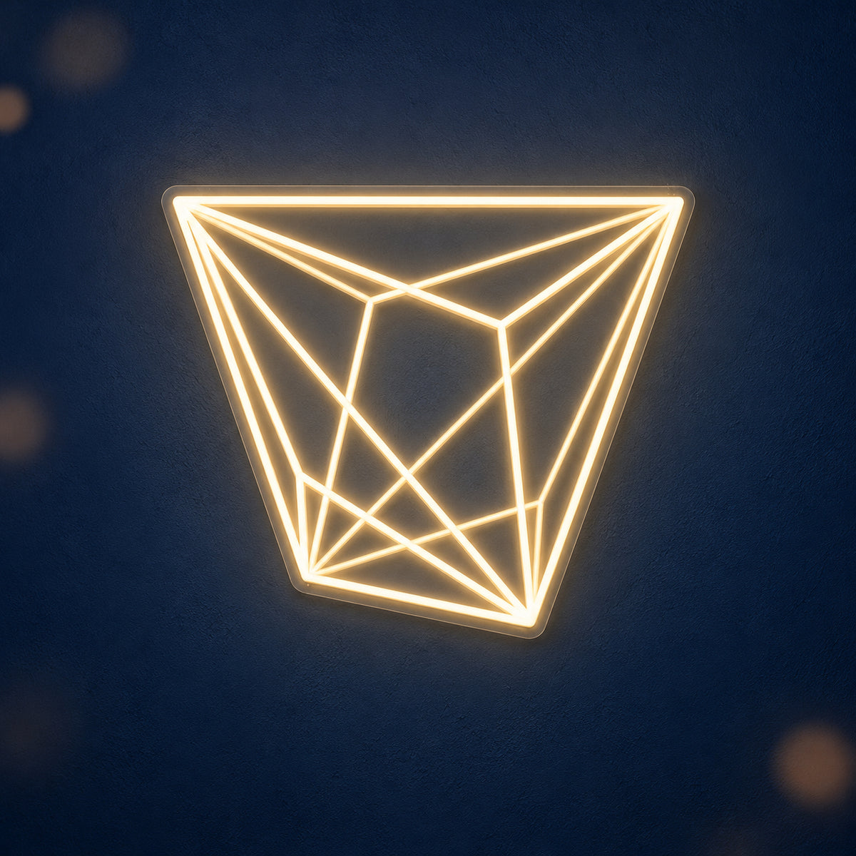 CRYSTAL SHAPE Neon Sign - Main Product Image