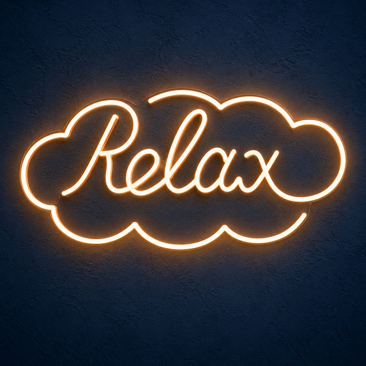 Relax Cloud LED Neon Sign Dimmable Wall Light - Main Product Image
