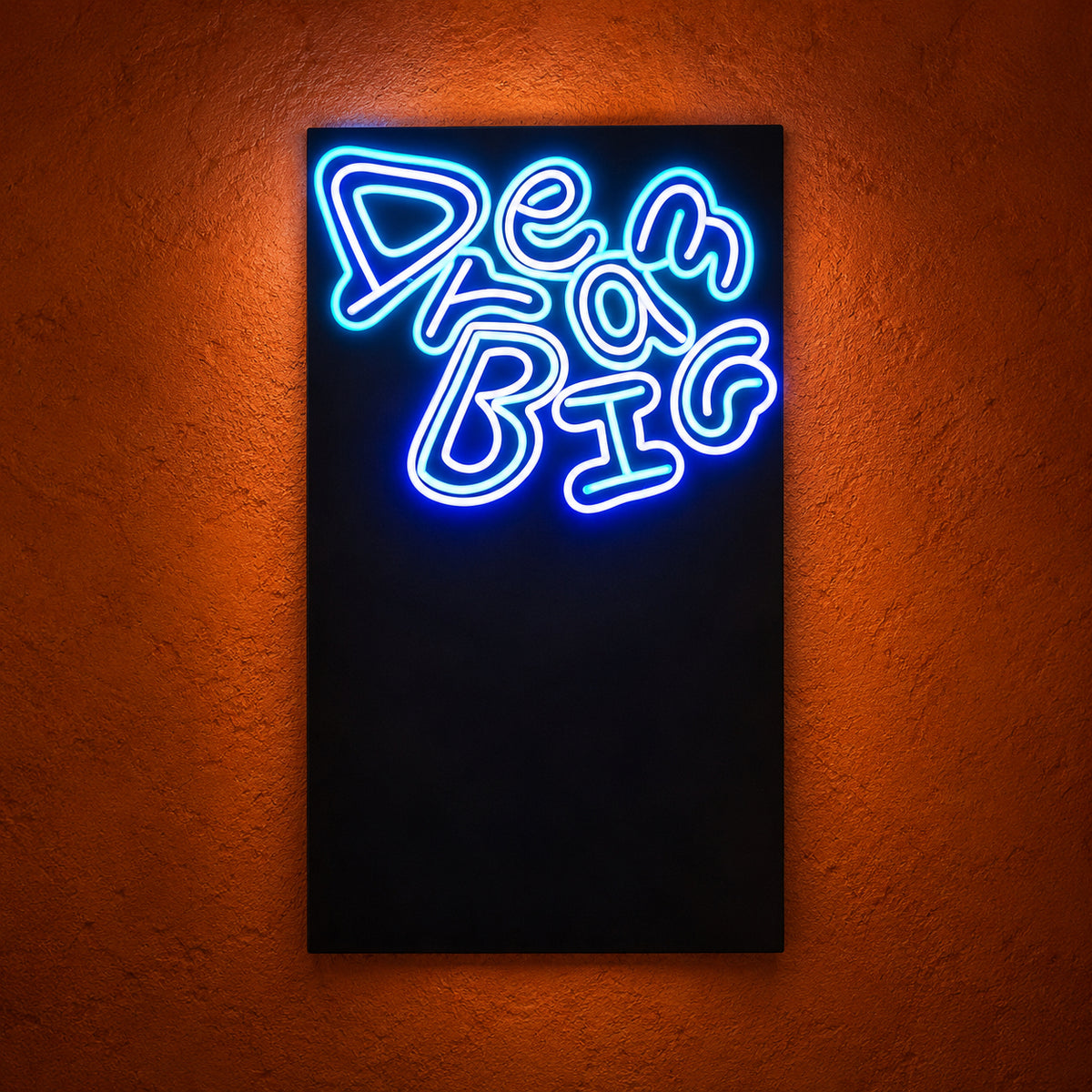 Dream Big LED Neon Sign Gallery Wall Script - Main Product Image