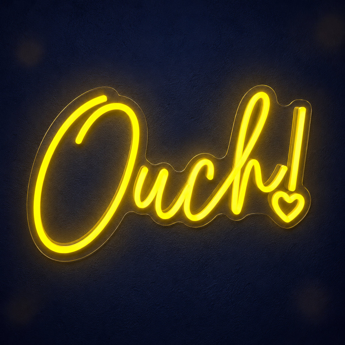 Ouch LED Neon Sign Dimmable Wall Light - Main Product Image