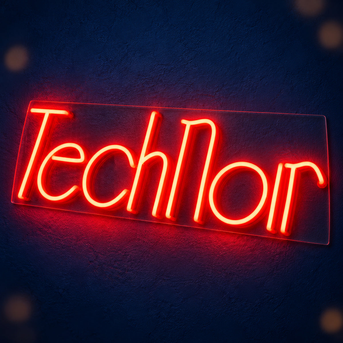 Technor LED Neon Sign for Man Cave Dimmable Wall Decor - Main Product Image