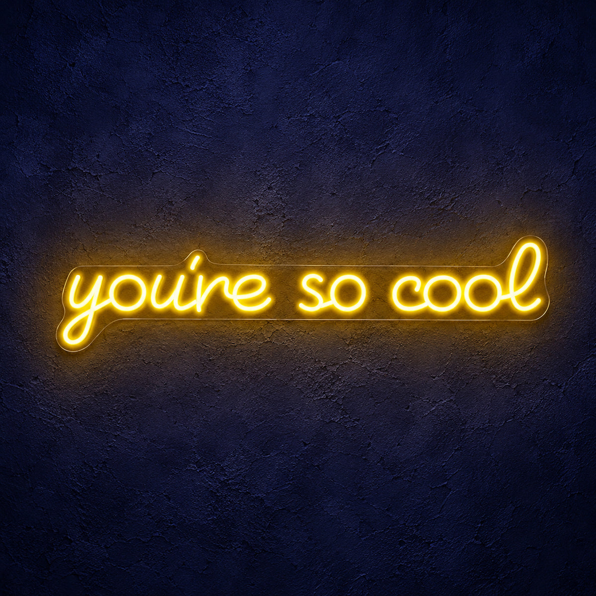 You're So Cool LED Neon Sign Warm Couch Scene Script - Main Product Image