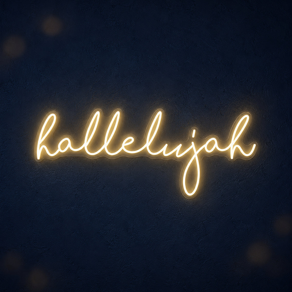 Hallelujah Neon Sign - Main Product Image