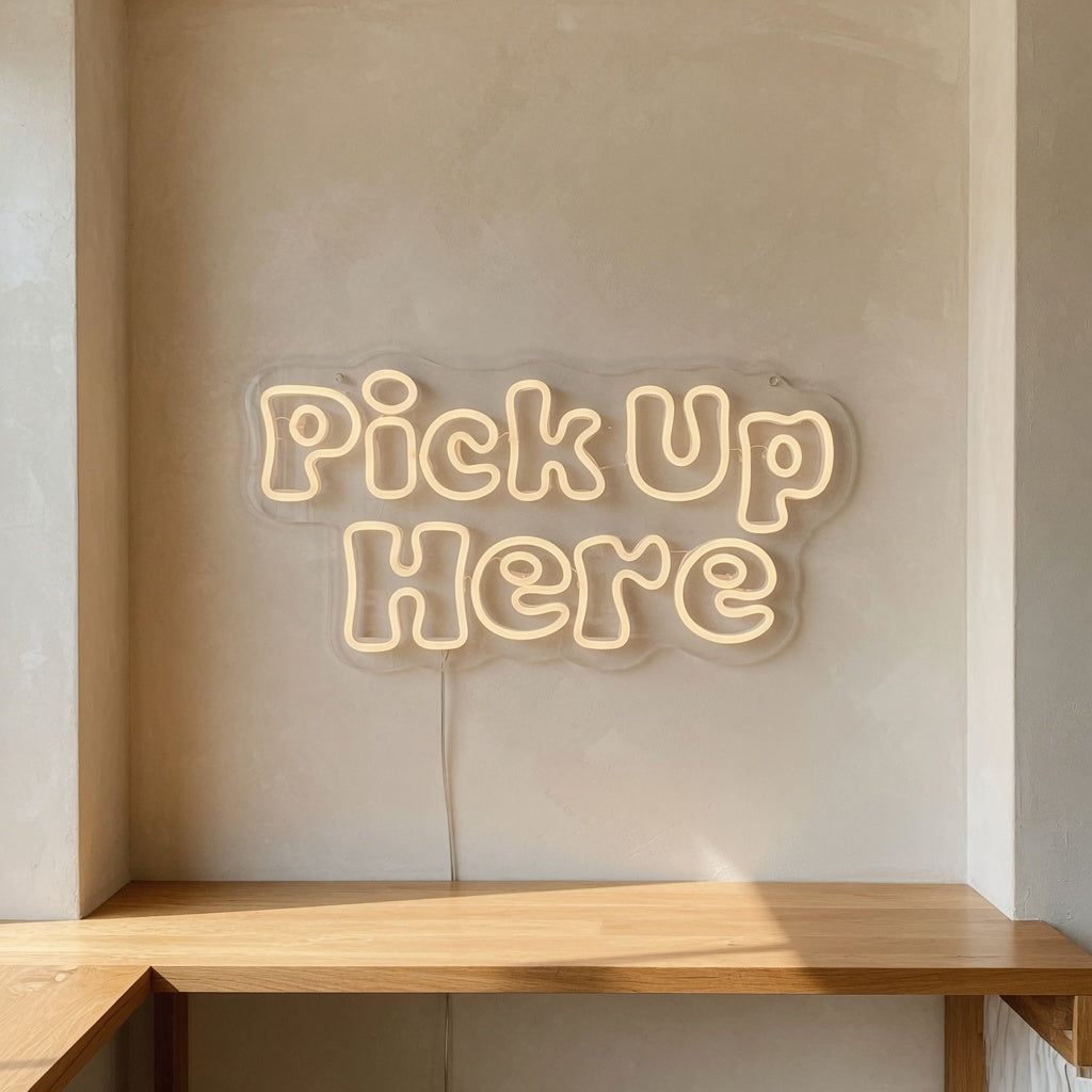 Pick Up Here LED Neon Sign - Shineneon