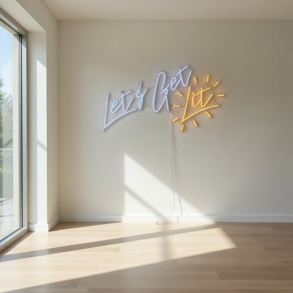 Let's Get Lit LED Neon Sign - Shineneon