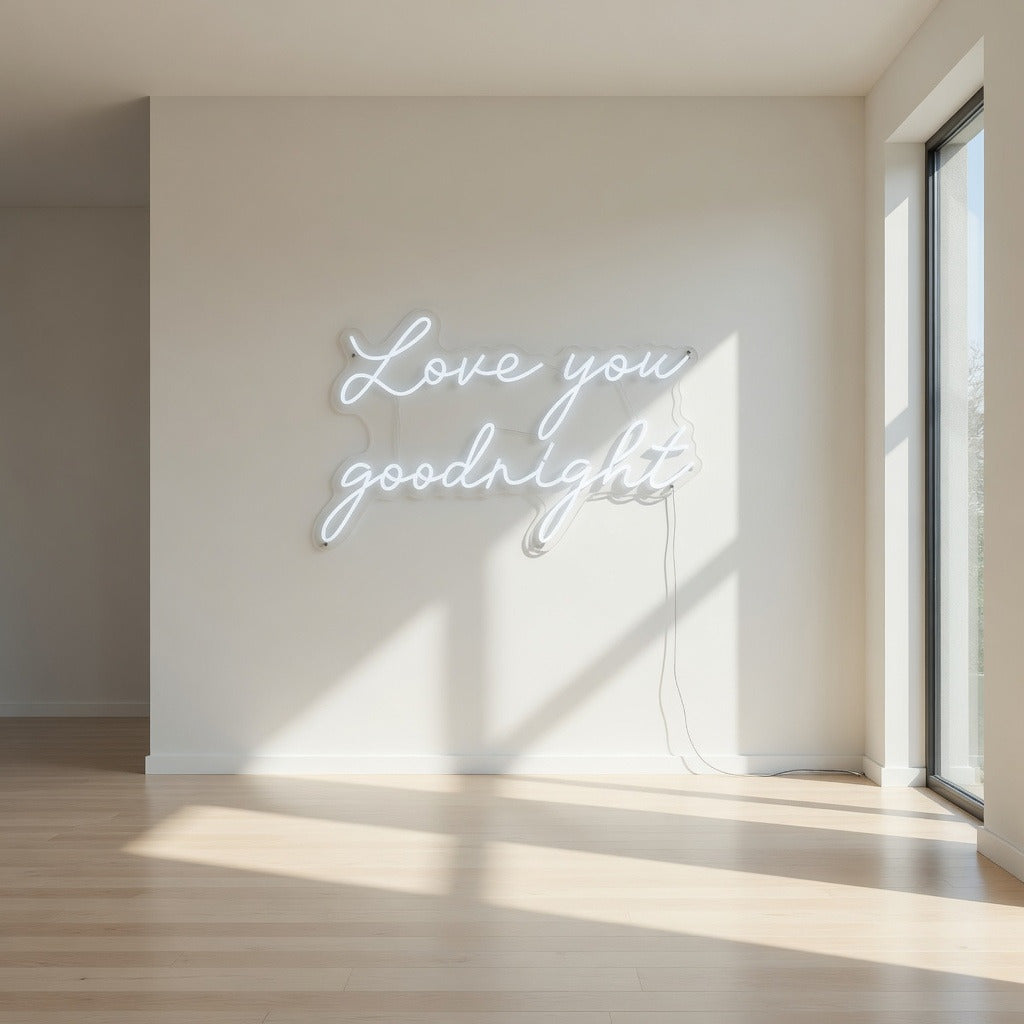 Love You Goodnight LED Neon Sign - Shineneon