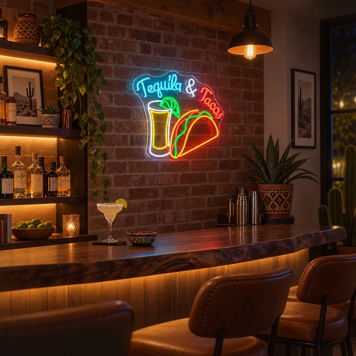 Tequila Tacos LED Neon Sign - Shineneon