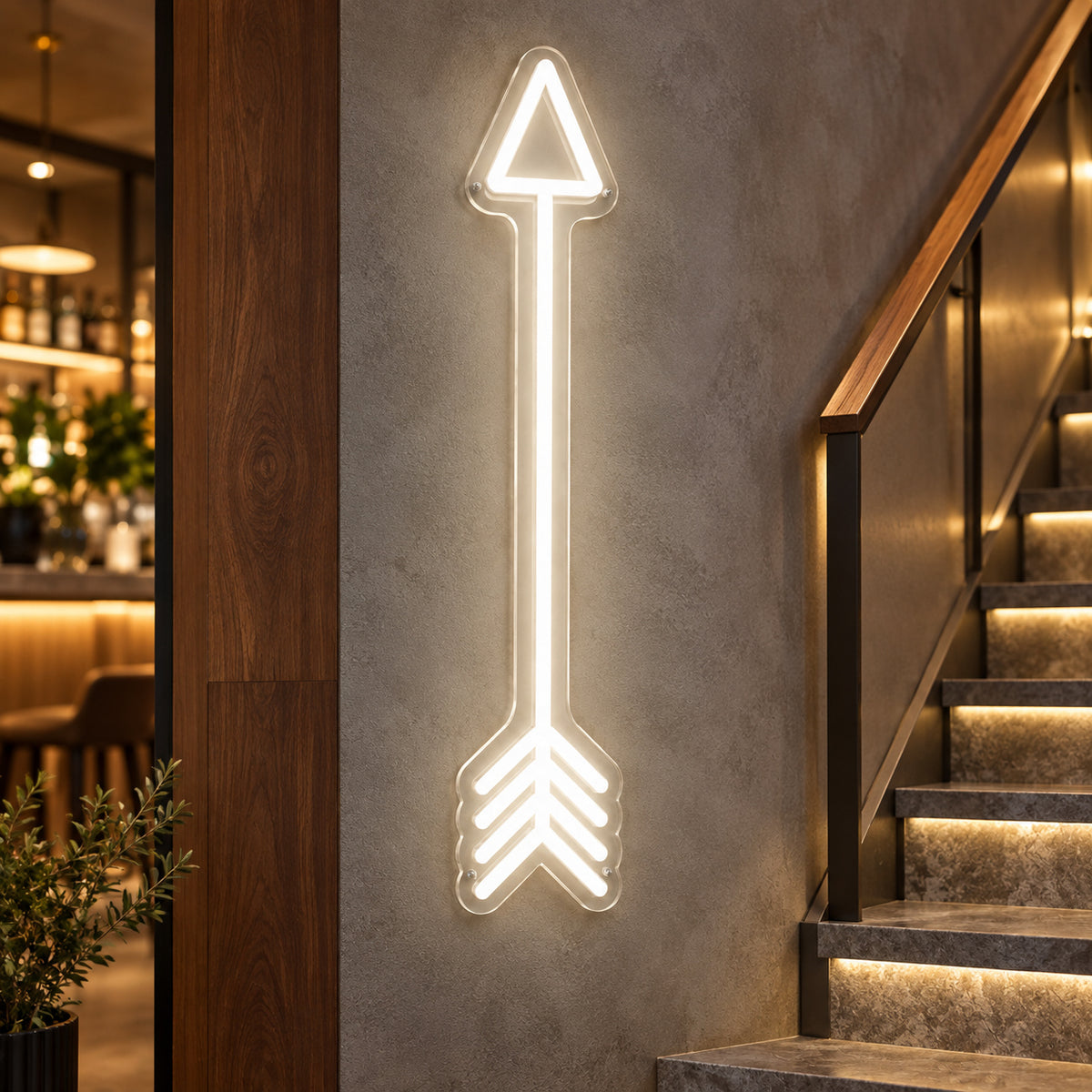 Up Arrow LED Neon Sign - Shineneon