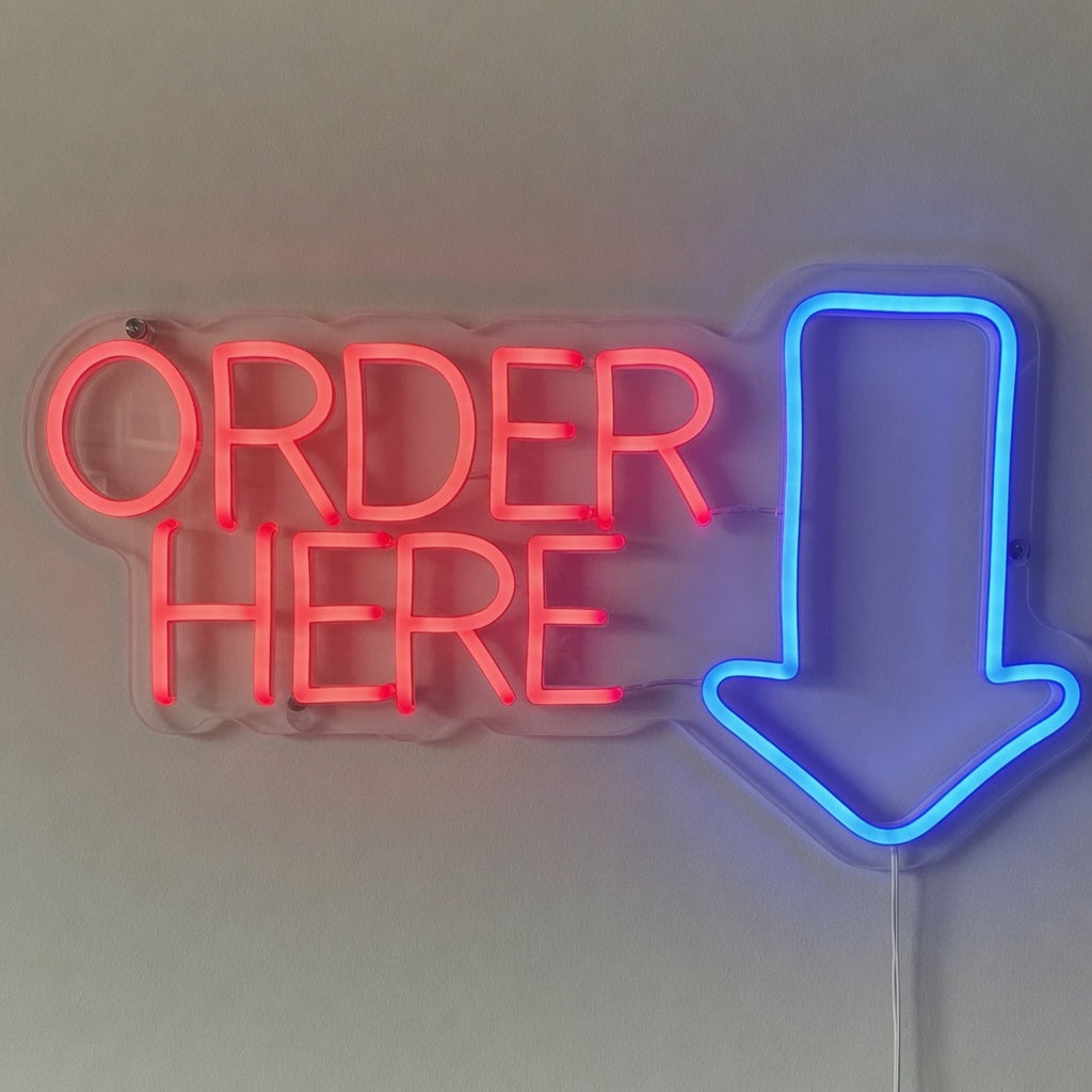 Order Here LED Neon Sign Dimmable Wall Light - Shineneon