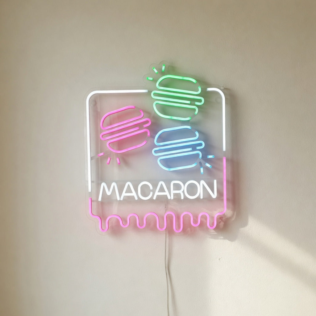 Macaron Dessert LED Neon Sign - Shineneon