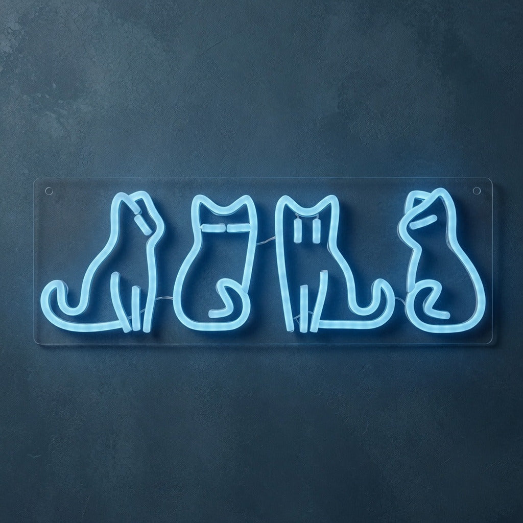 Cat Kitty LED Neon Sign - Shineneon
