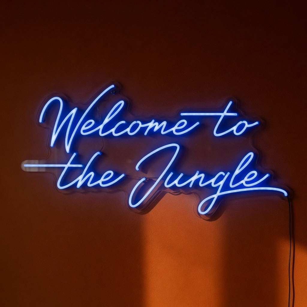 Welcome to the Jungle Neon Sign - Shineneon