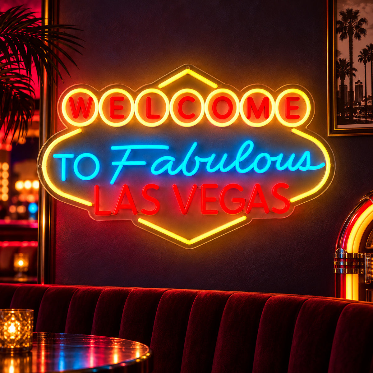 Welcome to Fabulous Las Vegas LED Neon Sign - Shineneon
