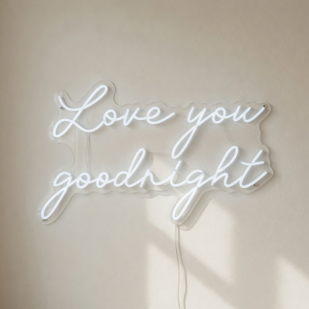 Love You Goodnight LED Neon Sign - Shineneon