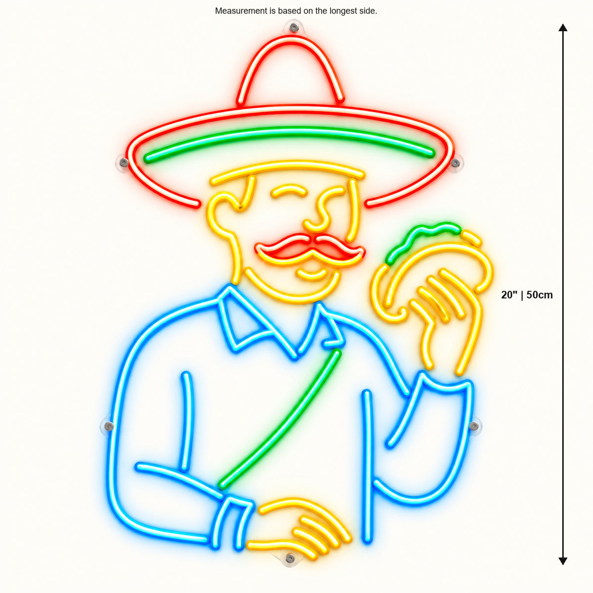 Mariachi Guitar LED Neon Sign - Shineneon