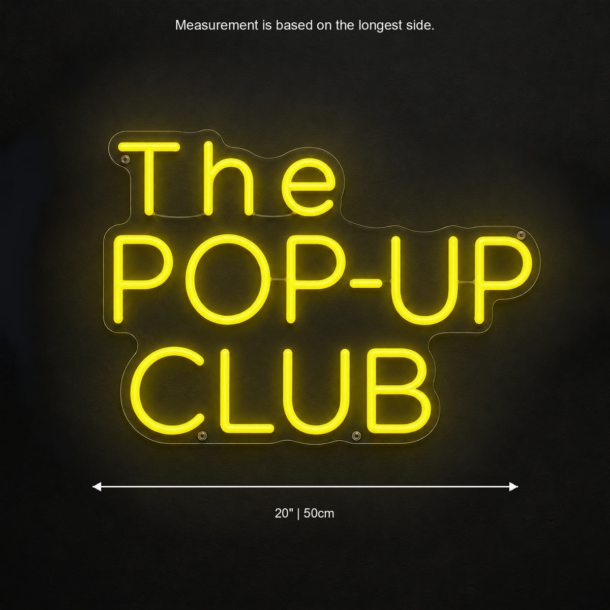 The Pop Up Club LED Neon Sign Wall Neon Signs - Shineneon