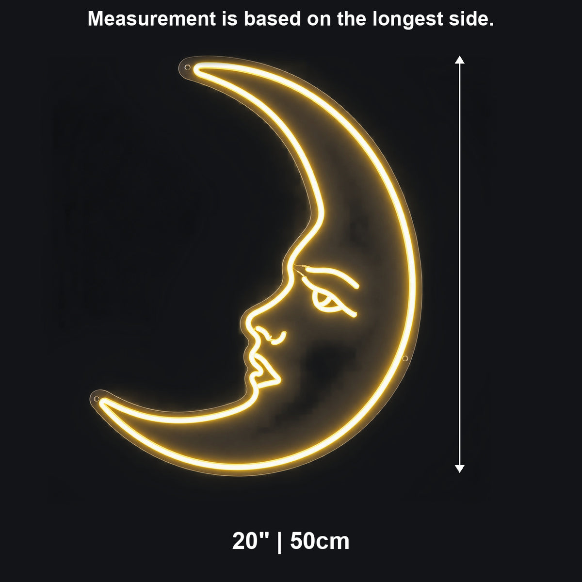 Moon LED Neon Sign Wall Neon Signs - Shineneon