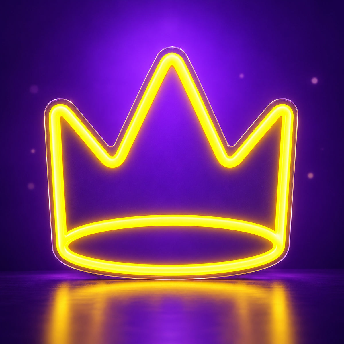 Crown LED Neon Sign for Photo Booth Light Up Party Decor - Facebook Ad Image