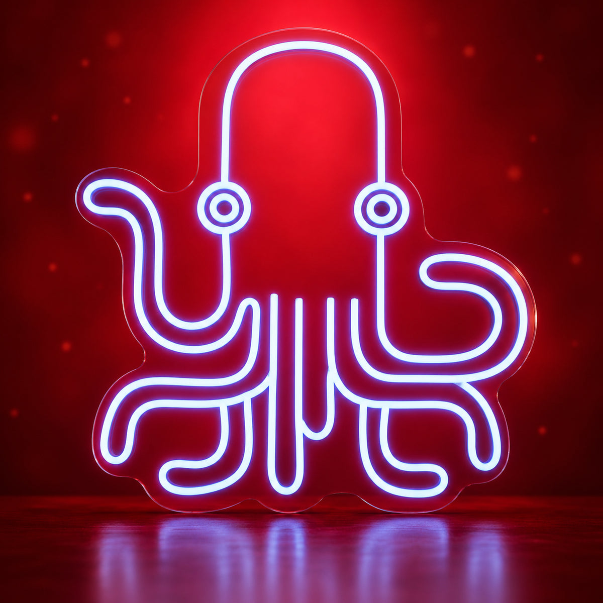 Octopus LED Neon Sign Dimmable Wall Light - Facebook Ad Image