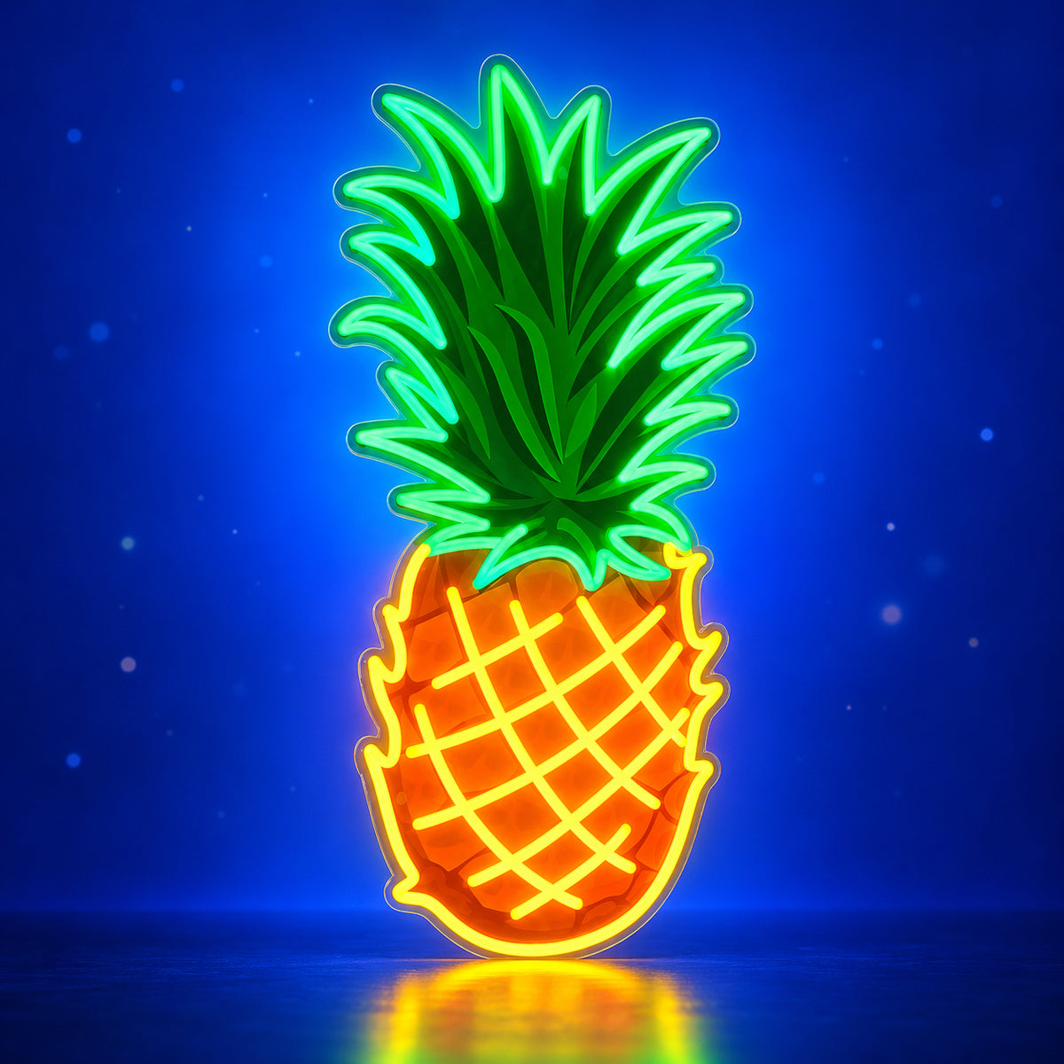 Pineapple LED Neon Sign Dimmable Wall Light - Facebook Ad Image