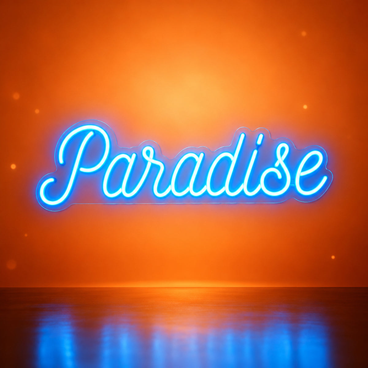 Paradise LED Neon Sign Header Style Script - Facebook Ad Image