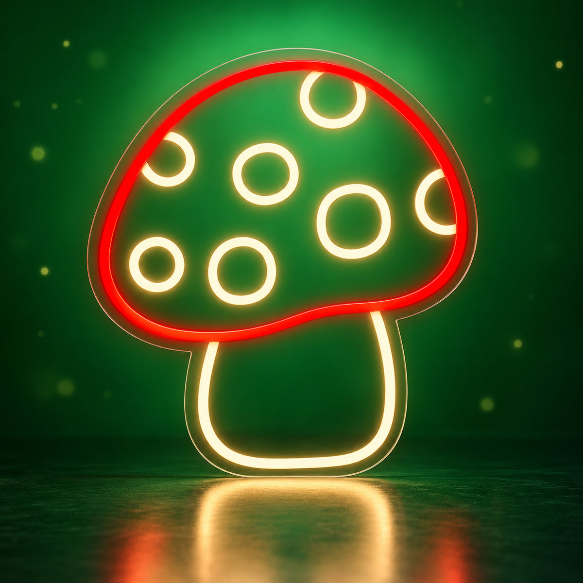 Mushroom Neon Light - Facebook Ad Image