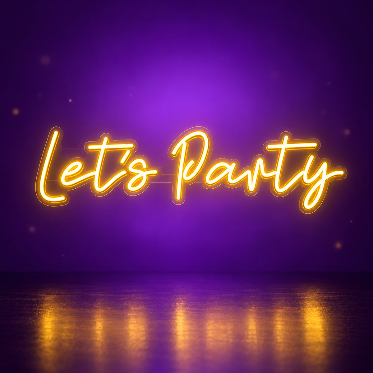 Let’s Party LED Neon Light - Facebook Ad Image