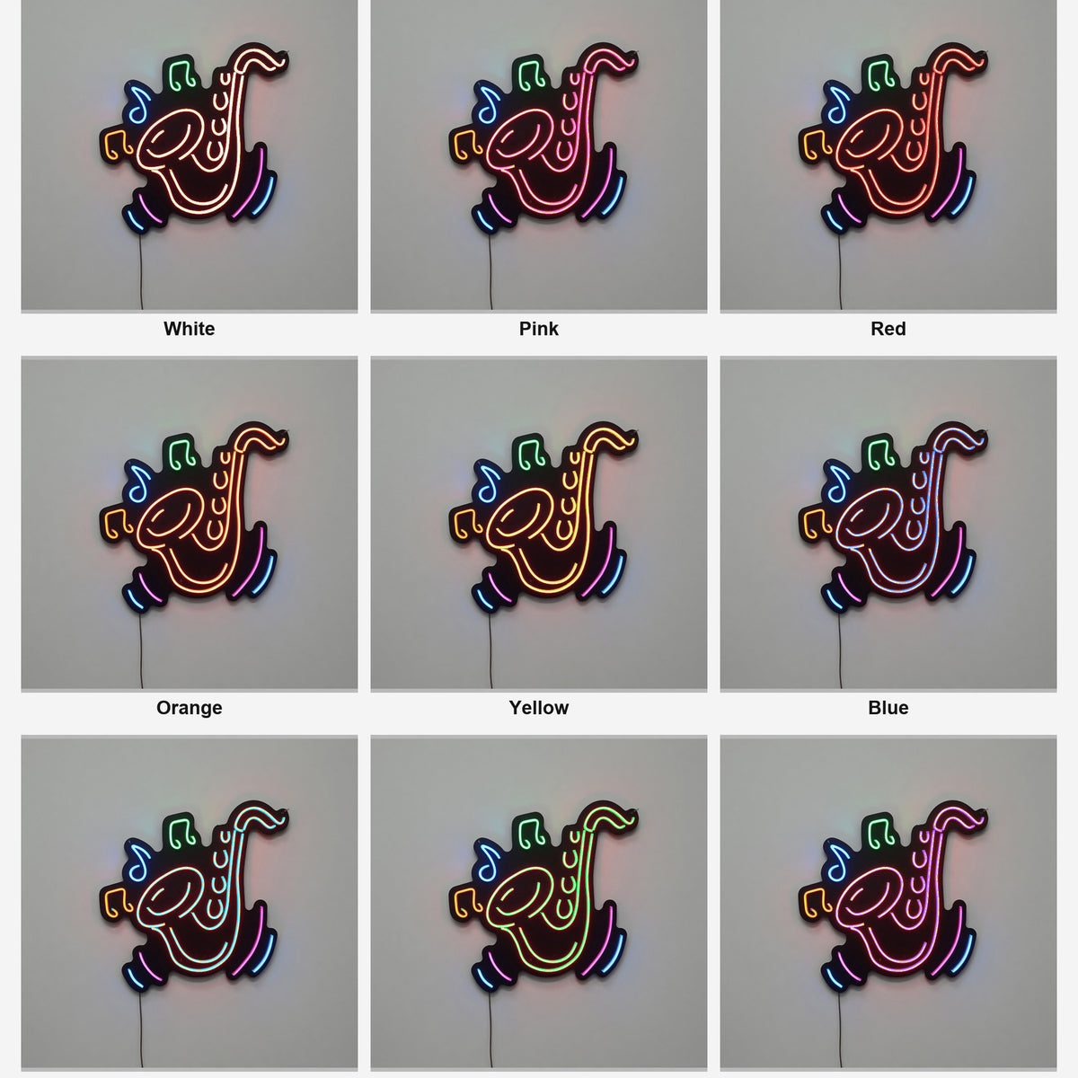 Saxophone LED Neon Sign for Business - Shineneon