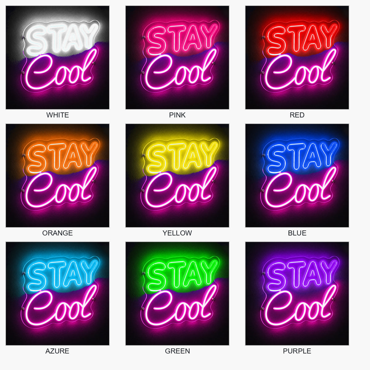 Stay Cool LED Neon Sign - Shineneon
