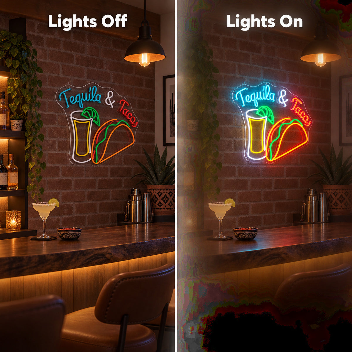 Tequila Tacos LED Neon Sign - Shineneon