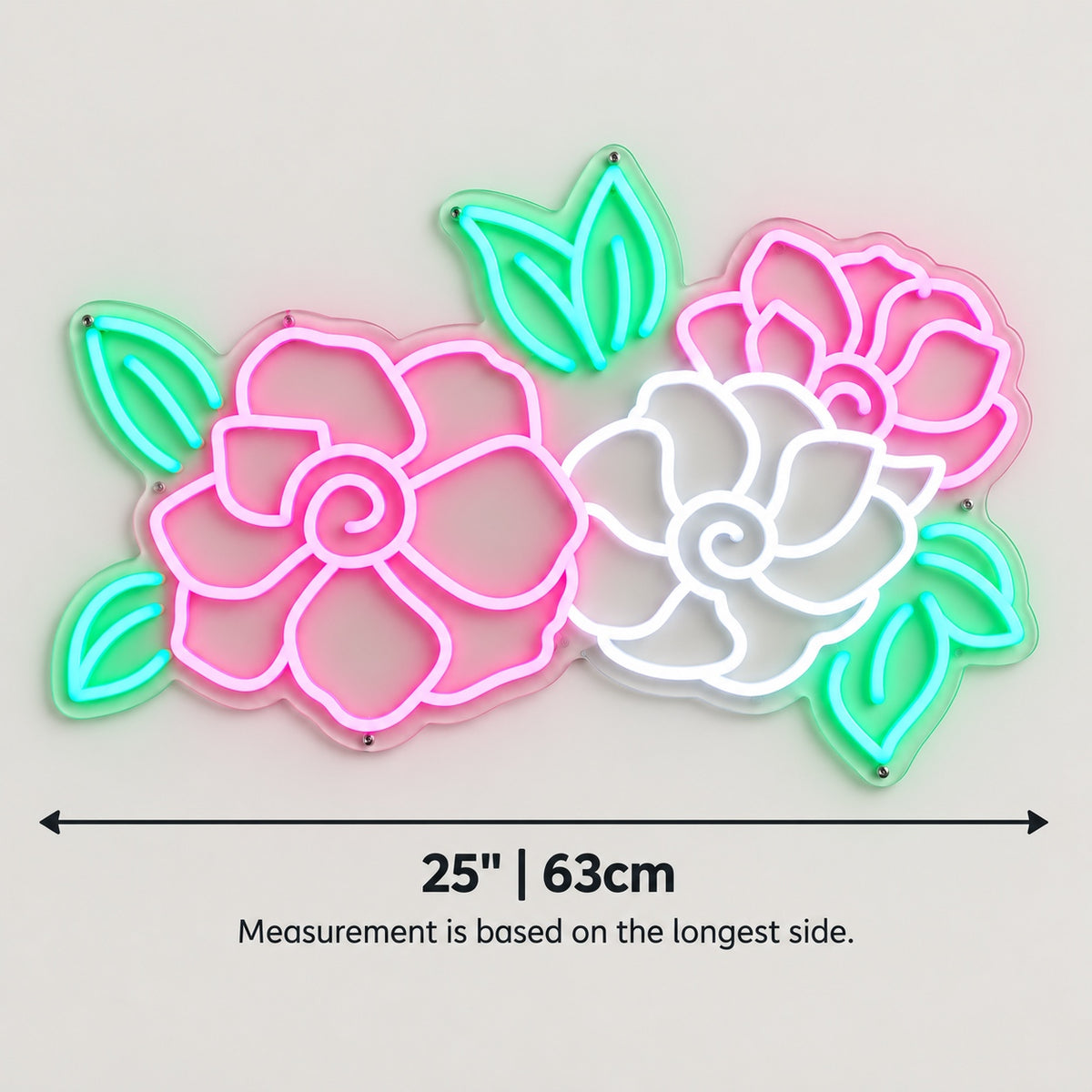 Flowers LED Neon Sign Dimmable Wall Light - Shineneon