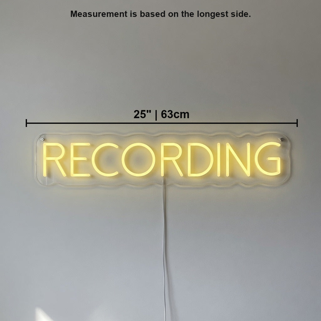 Recording LED Neon Sign - Shineneon