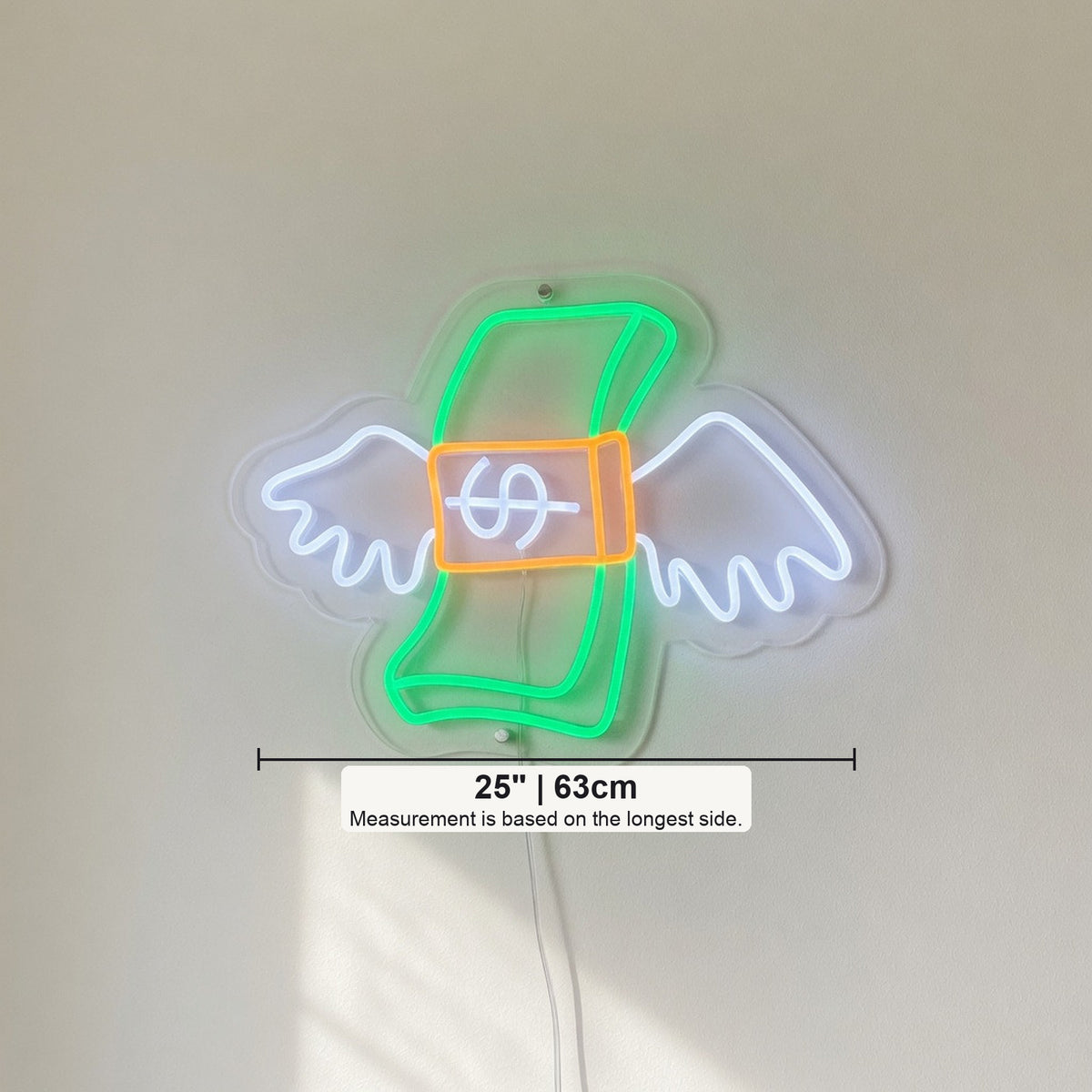 Lucky Dollar LED Neon Sign - Shineneon