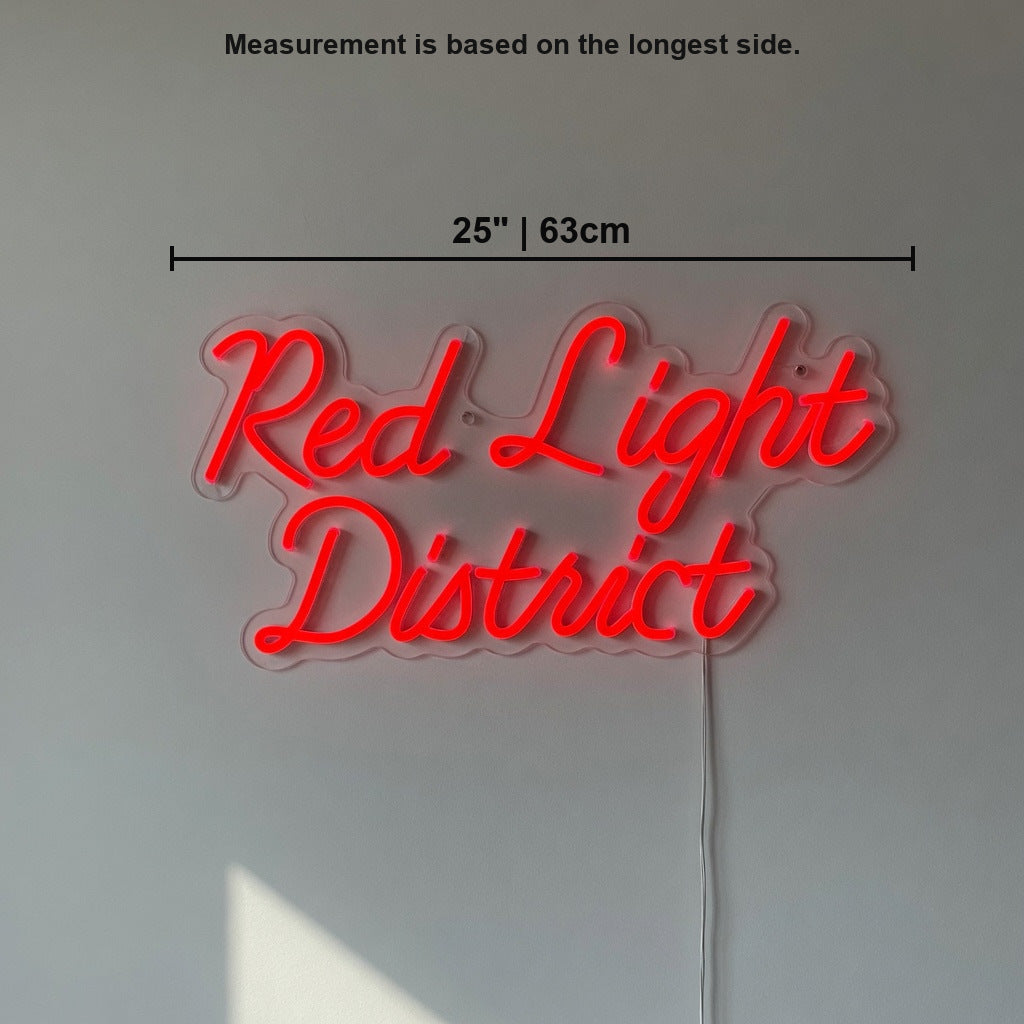 Red Light District LED Neon Sign - Shineneon