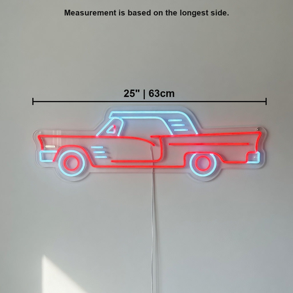 Retro Car LED Neon Sign - Shineneon