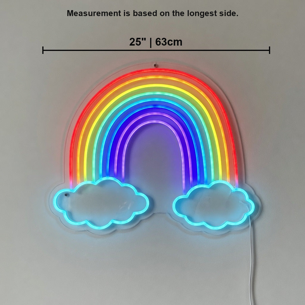 Rainbow and Cloud LED Neon Sign - Shineneon