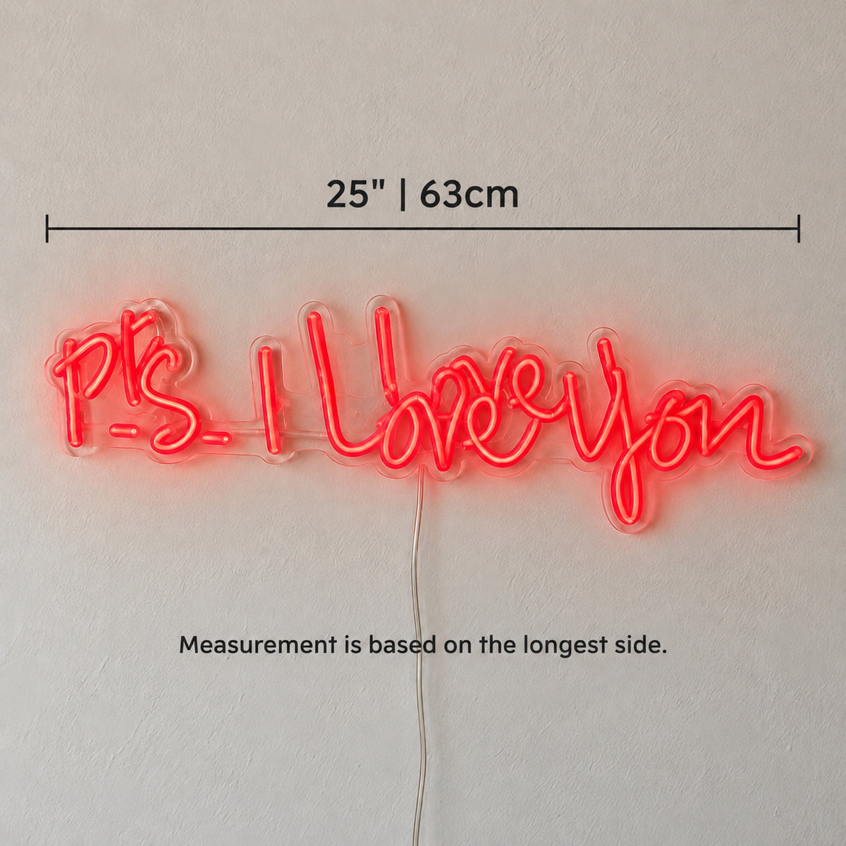 P.S. I love you Neon Sign - Shineneon