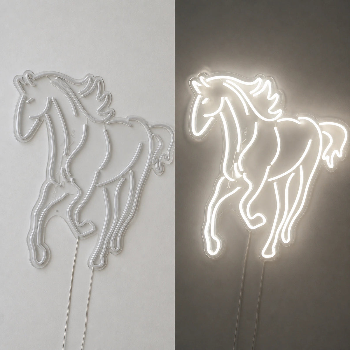 Rearing Horse Vintage LED Neon Sign Wall Neon Signs - Shineneon