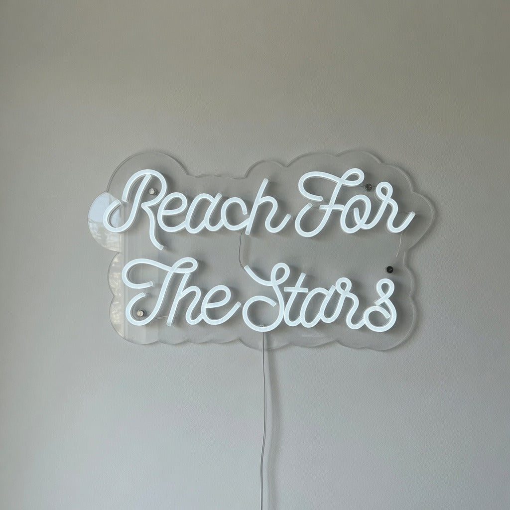 Reach for the Stars LED Neon Sign - Shineneon