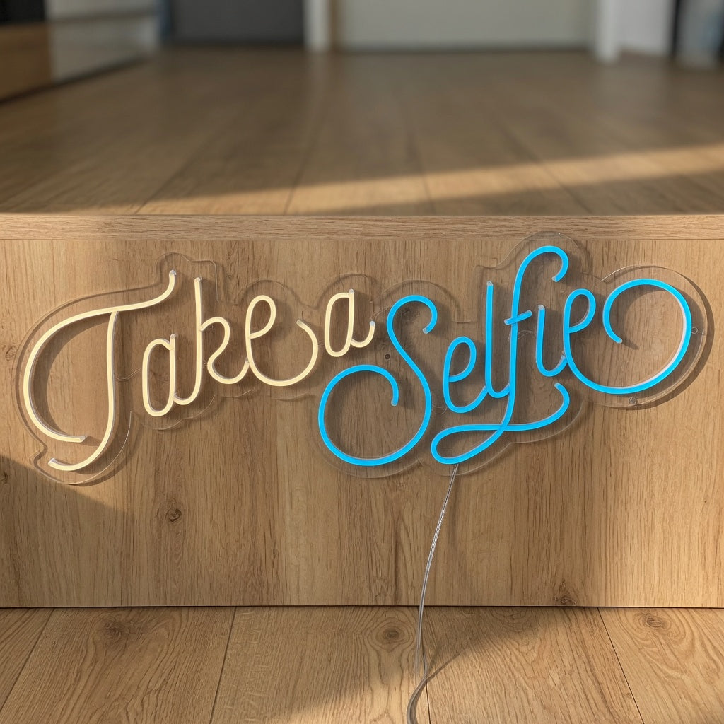 Take a Selfie LED Neon Sign for Photo Booth - Shineneon